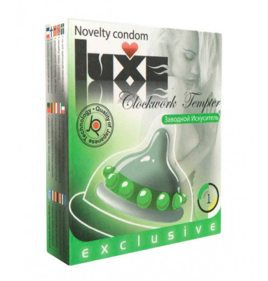 Презерватив LUXE  Exclusive  Заводной искуситель  - 1 шт.