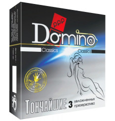 Супертонкие презервативы Domino  Тончайшие  - 3 шт.