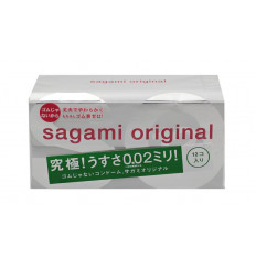 Ультратонкие презервативы Sagami Original 0.02 - 12 шт.