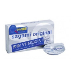 Ультратонкие презервативы Sagami Original 0.02 Quick - 6 шт.
