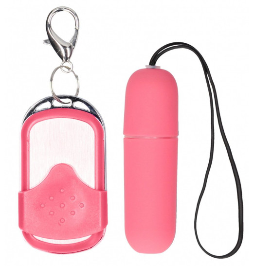 Розовая вибропуля Remote Vibrating Bullet