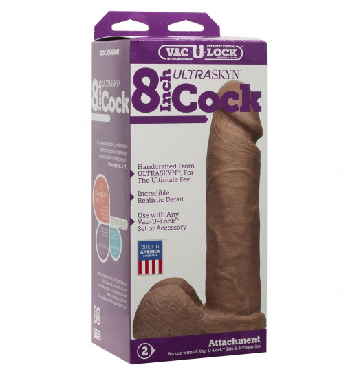 Насадка-реалистик для трусиков Харнесс Vac-U-Lock 8 ULTRASKYN Cock - 20,6 см. Насадка-реалистик для трусиков Харнесс Vac-U-Lock 8 ULTRASKYN Cock - 20,6 см.