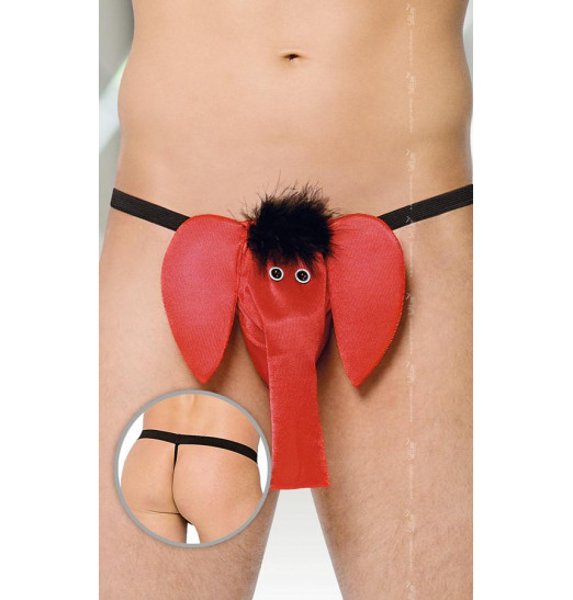 Трусы-стринги со слоном