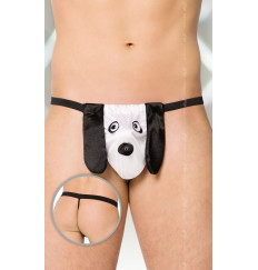 Мужские трусы-стринг с собачкой