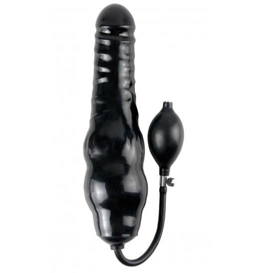 Фаллоимитатор с функцией подкачки Inflatable Ass Blaster - 23 см. Фаллоимитатор с функцией подкачки Inflatable Ass Blaster - 23 см.