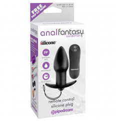 Анальная вибро-пробка с дистанционным управлением. Серия Anal Fantasy.