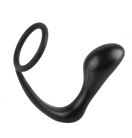 Эрекционное кольцо с анальной пробкой Ass-Gasm Cockring Plug Эрекционное кольцо с анальной пробкой Ass-Gasm Cockring Plug