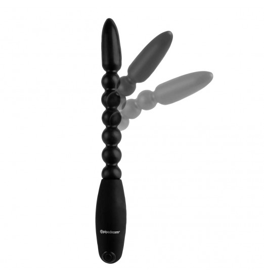 Анальный вибростимулятор на гибком хребте - 27 см. Анальный вибростимулятор на гибком хребте - 27 см.