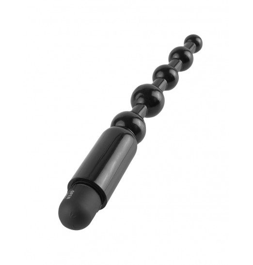 Анальный вибростимулятор ёлочка - 20 см.