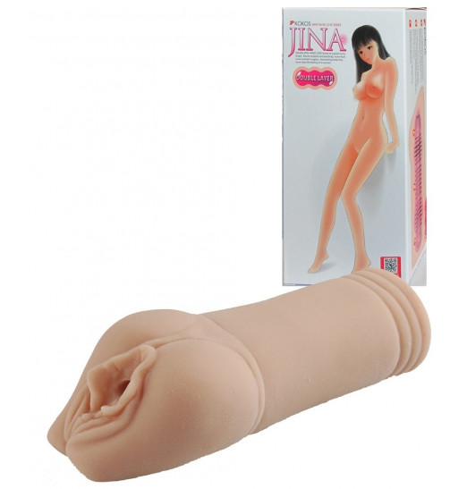 Мастурбатор-вагина Jina без вибрации Мастурбатор-вагина Jina без вибрации