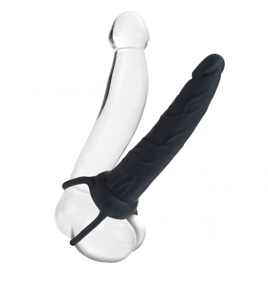Насадка на пенис Silicone Love Rider Dual Penetrator для двойного проникновения - 14 см. Насадка на пенис Silicone Love Rider Dual Penetrator для двойного проникновения - 14 см.