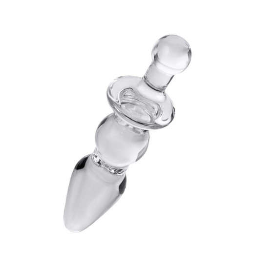 Стеклянная анальная втулка - 17 см. Стеклянная анальная втулка - 17 см.