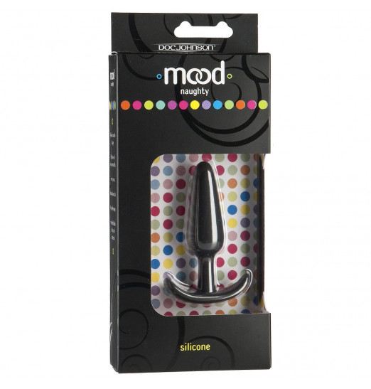 Анальная пробка для ношения Mood Naughty 3 Silicone - 7,6 см. Анальная пробка для ношения Mood Naughty 3 Silicone - 7,6 см.