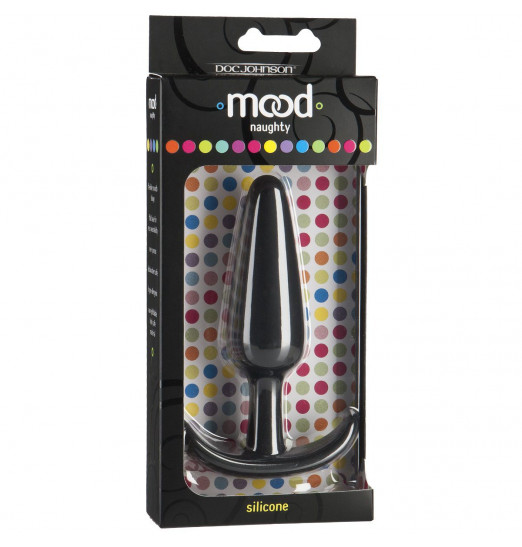 Анальная пробка для ношения Mood Naughty 4.5  Silicone - 11,5 см.