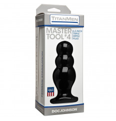 Анальный стимулятор Titanmen Tools - Master Tool #4 - 16,76 см.