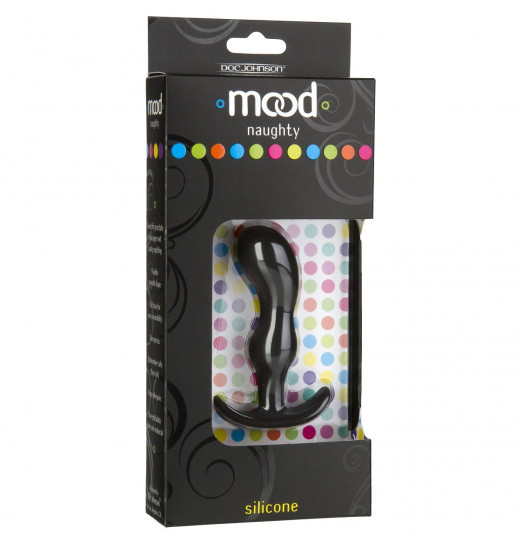 Анальная пробка для ношения Mood Naughty 2 3  Silicone - 7,6 см.