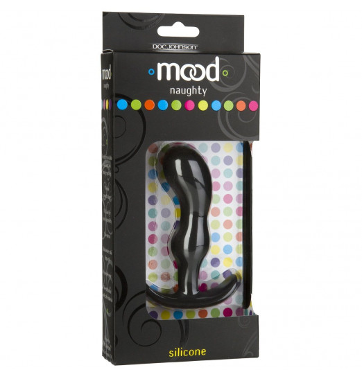 Анальная пробка для ношения Mood Naughty 2 3.5  Silicone - 8,9 см.