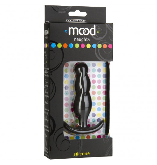 Анальная пробка Mood Naughty 3 Silicone - 8,9 см.