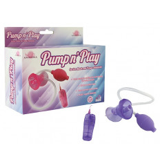 Фиолетовая помпа с вибрацией Pumpn