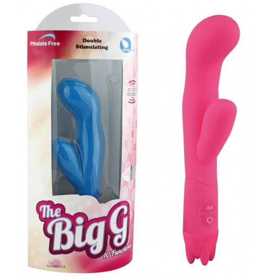 Вибростимулятор точки G The Big G розового цвета Вибростимулятор точки G The Big G розового цвета