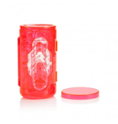 Красный гелевый супер-мастурбатор JackMaster Masturbator