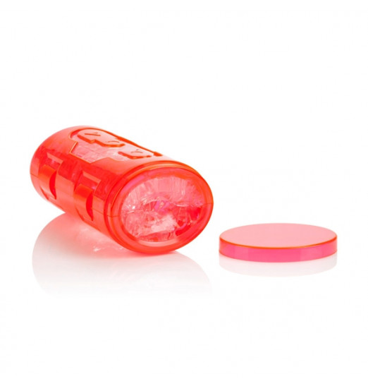 Красный гелевый супер-мастурбатор JackMaster Masturbator