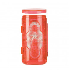 Красный гелевый супер-мастурбатор JackMaster Masturbator