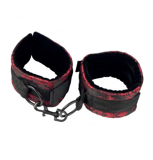 Атласные наручники Scandal Universal Cuffs с цепью