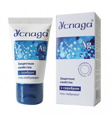 Гель-лубрикант Услада с серебром - 30 гр. Гель-лубрикант Услада с серебром - 30 гр.