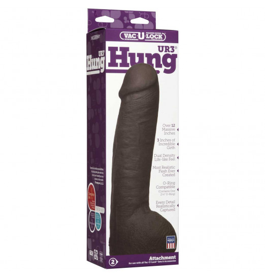 Насадка к трусикам Vac-U-Lock ULTRASKYN Hung - 31,7 см.