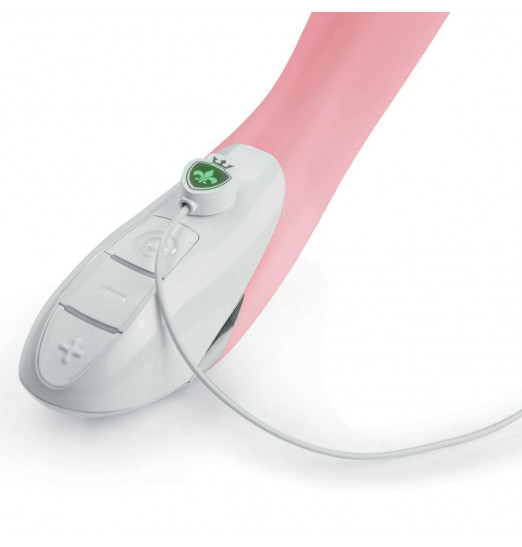 Розовый вибратор Mystim Danny Divido - 27 см.