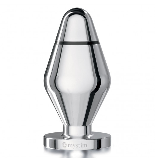 Анальный электростимулятор Giant John размера XXL - 16 см.