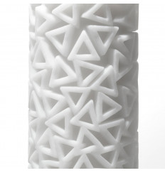 Белый 3D мастурбатор PILE