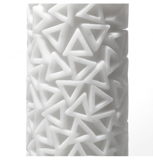 Белый 3D мастурбатор PILE