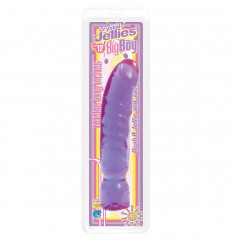 Фиолетовый фаллоимитатор Big Boy Dong Crystal Purple Jellie - 29,5 см.