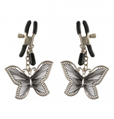 Зажимы на соски с бабочками Butterfly Nipple Clamps