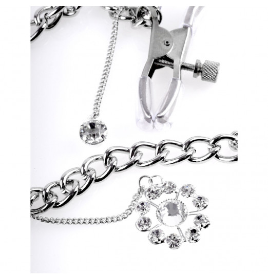 Зажимы на соски Crystal Nipple Clamps