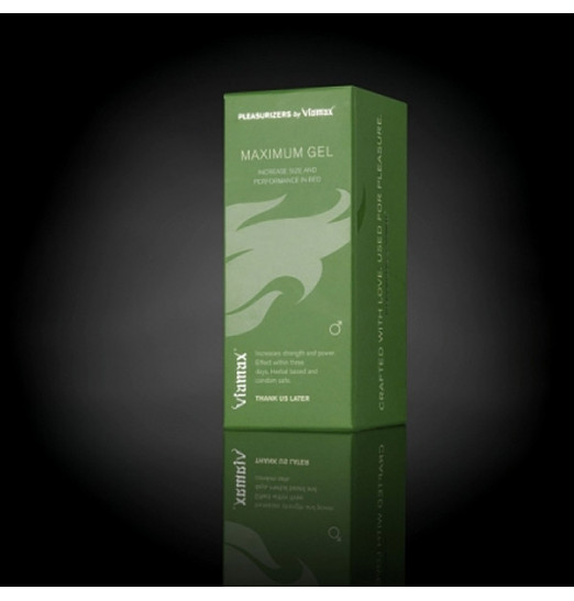 Возбуждающий и увеличивающий размеры гель для мужчин Viamax Maximum Gel - 50 мл.