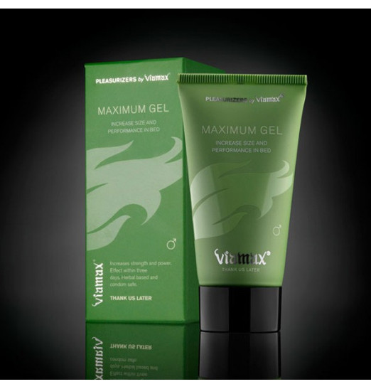 Возбуждающий и увеличивающий размеры гель для мужчин Viamax Maximum Gel - 50 мл.