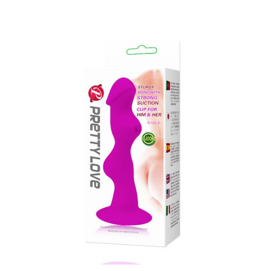 Рельефная анальная елочка Booty Passion - 12 см. Рельефная анальная елочка Booty Passion - 12 см.