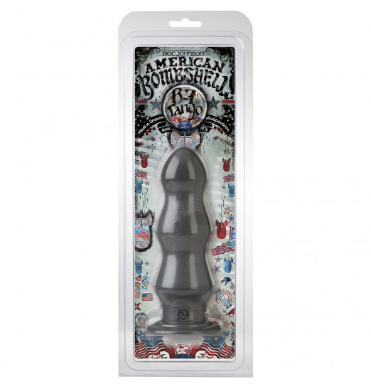 Анальная пробка B-7 Tango Gun Metal - 17,8 см. Анальная пробка B-7 Tango Gun Metal - 17,8 см.