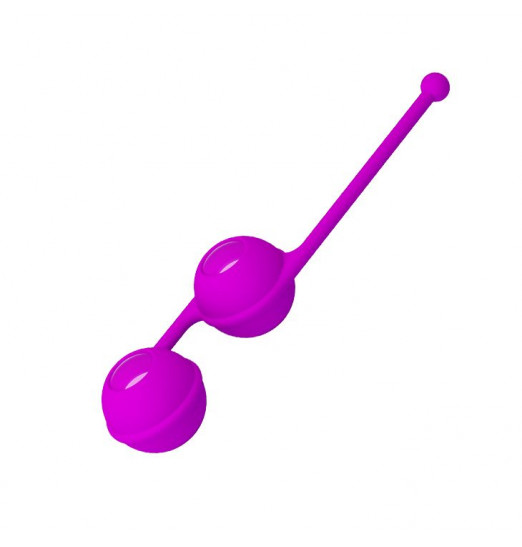Лиловые вагинальные шарики Kegel Tighten Up III