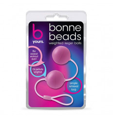 Розовые вагинальные шарики Bonne Beads