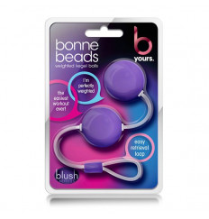 Фиолетовые вагинальные шарики Bonne Beads