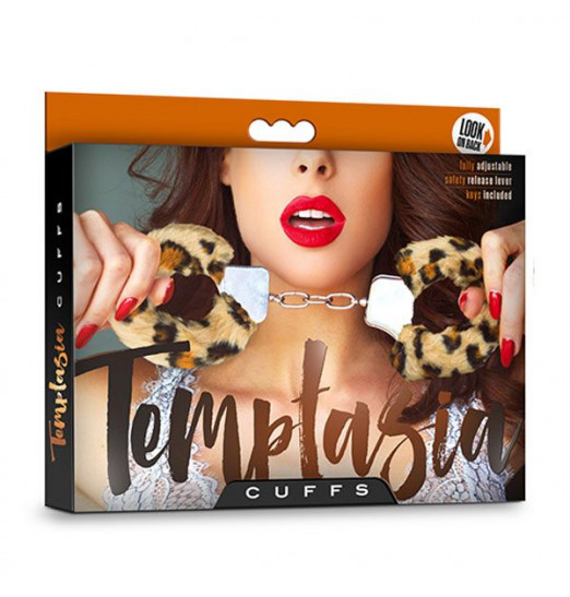 Леопардовые игровые наручники Cuffs