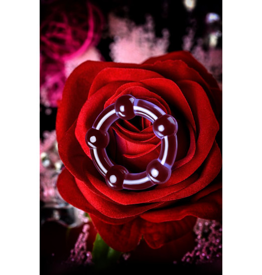 Фиолетовое эрекционное кольцо A-Toys