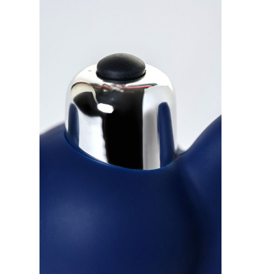 Синее виброкольцо с хвостиком JOS MICKEY