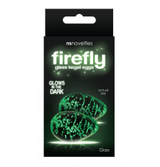 Прозрачные, светящиеся в темноте вагинальные яички Kegel Eggs