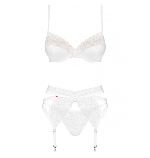Соблазнительный комплект с декоративной вышивкой