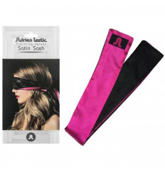 Черно-розовая атласная повязка на глаза Satin Sash Черно-розовая атласная повязка на глаза Satin Sash